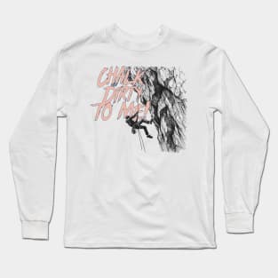 indoor rock climbing, rock climbing gym, climbing rock, rock climbing gear, climbing mountain Long Sleeve T-Shirt